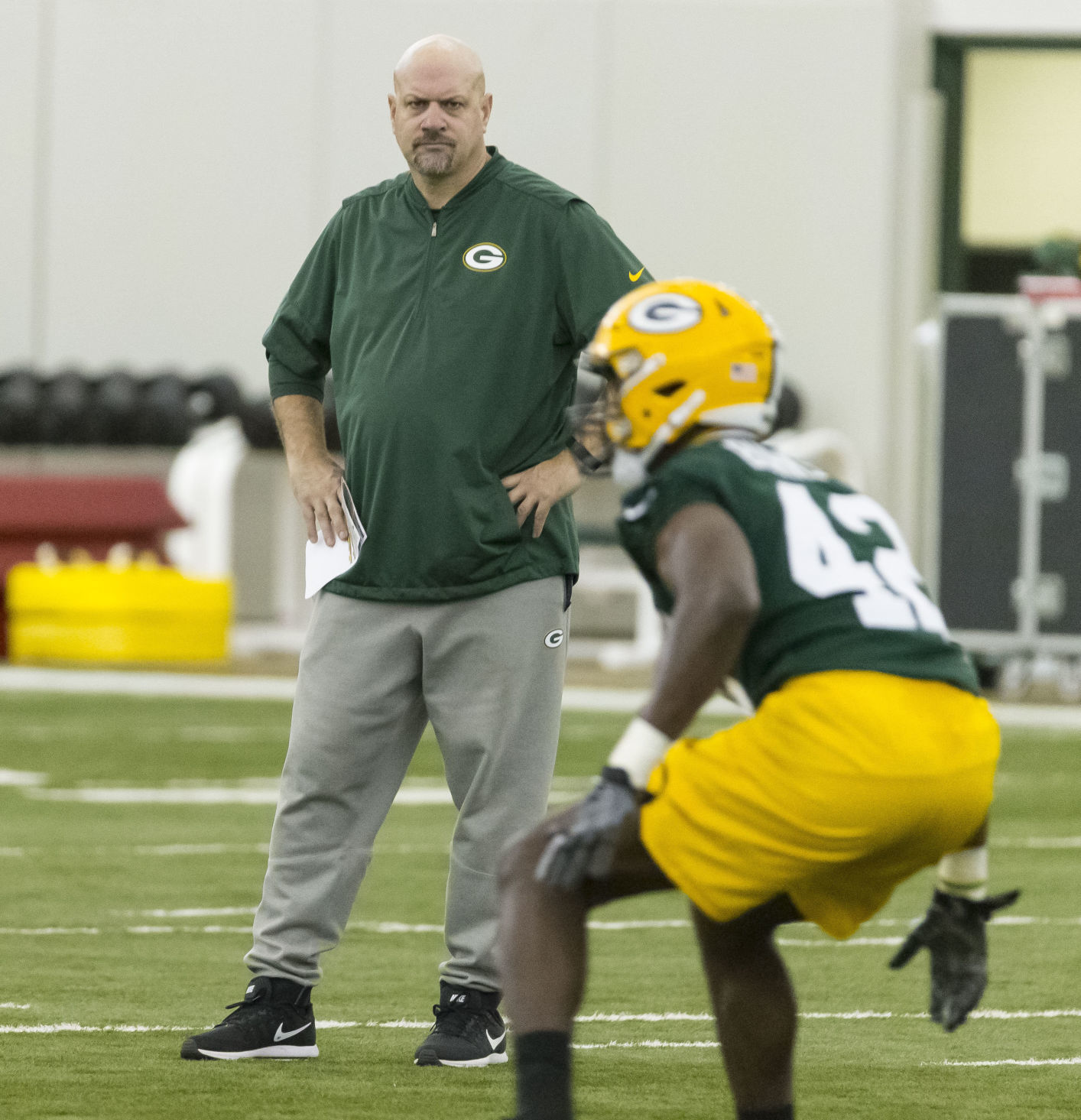 Mike Pettine, Oren Burks